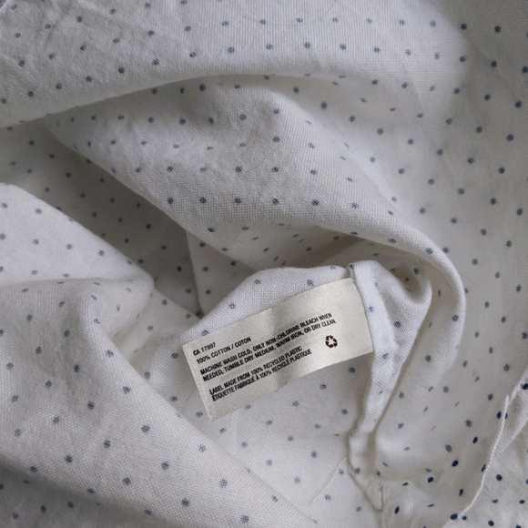 GAP The Tailored Shirt, Polka Dot, S - Picture 4 of 4